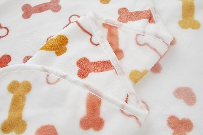 Allisandro Luxurious Dog Blanket, 350 GSM Super Fuzzy Microplush Fleece Pet - Image 8