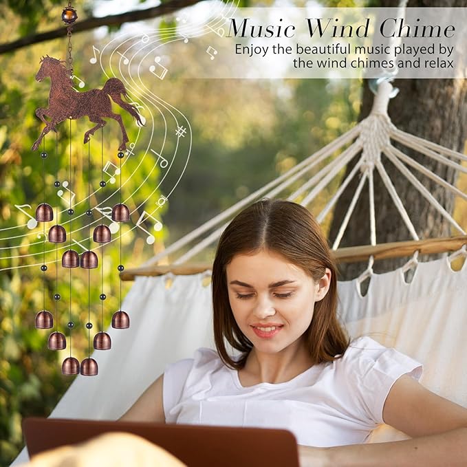 24 Inch Metal Wind Chimes Decor - Image 4