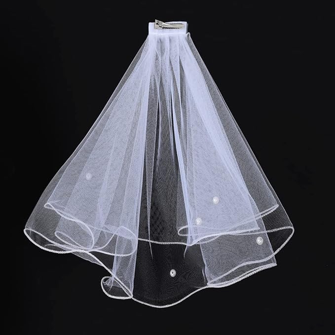Gigicloud Dog Bride Costume Pet Wedding Veil - Image 5