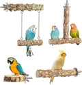 Bird Perches, Bird Perch Chewing Stick Cage Accessories Parrot Climbing by lovyoCoCo