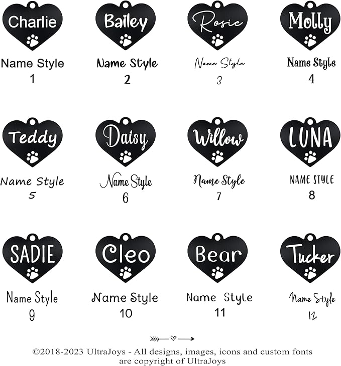 Ultra Joys Dog Tags Personalized - Image 5