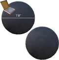 2Pcs Reptile Basking Platform 7.8in Rock Slate Plate Food Bowl for Tortoise