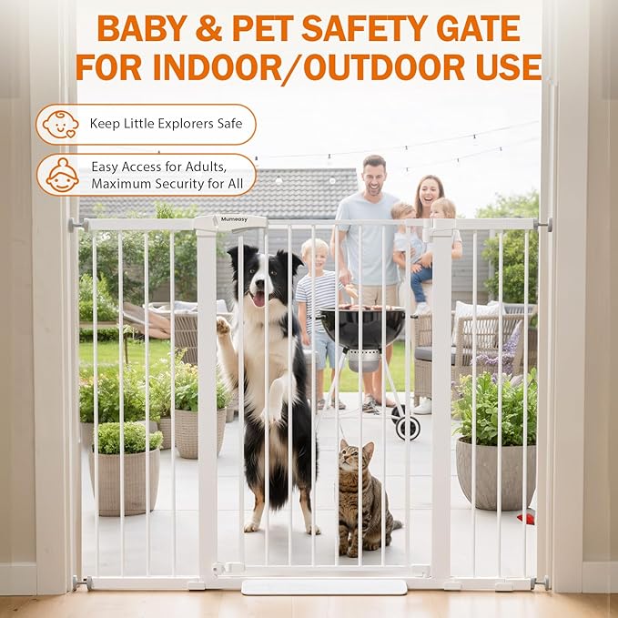 Mumeasy 36" Extra Tall Baby Gate - Image 7