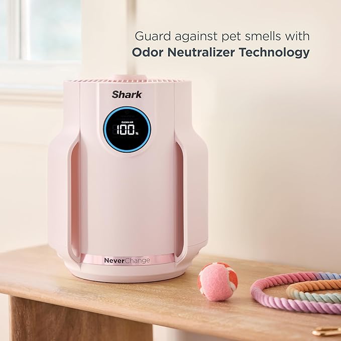 Shark Air Purifier for Home, NeverChange Compact Pro, for Bedroom, Home Office - Image 5