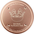 1 Pcs Copper Disc for Bird Bath | 99.99% Pure Copper Plate & Birdbath Disk | by Unknown