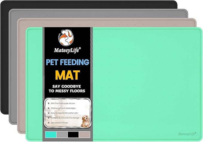 MateeyLife Dog & Cat Food Mat - Image 8