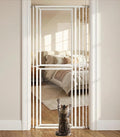 78.7" Extra Tall Cat Gate, Adjustable 27.5"-37.4" Wide Pet Proof Safety Gate by AFATI