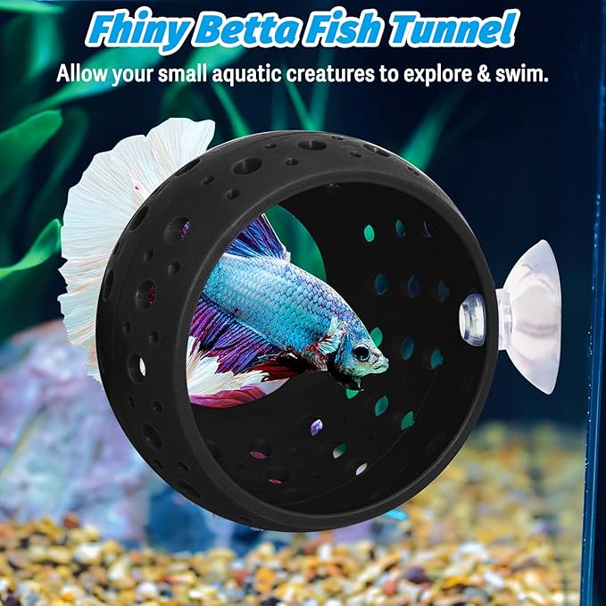 Fhiny Betta Tunnel, Aquarium Fish Hideout - Image 2