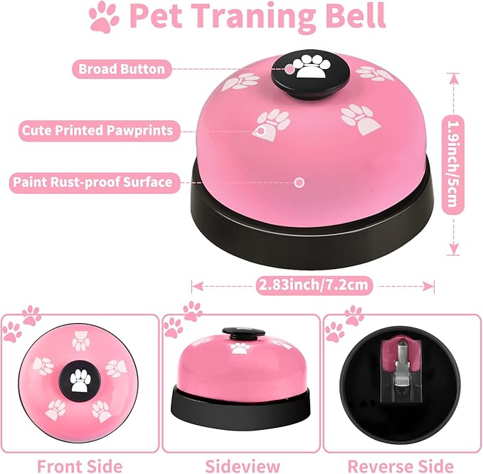 2 Pack Dog Doorbells, Pet Training Bells - Image 3