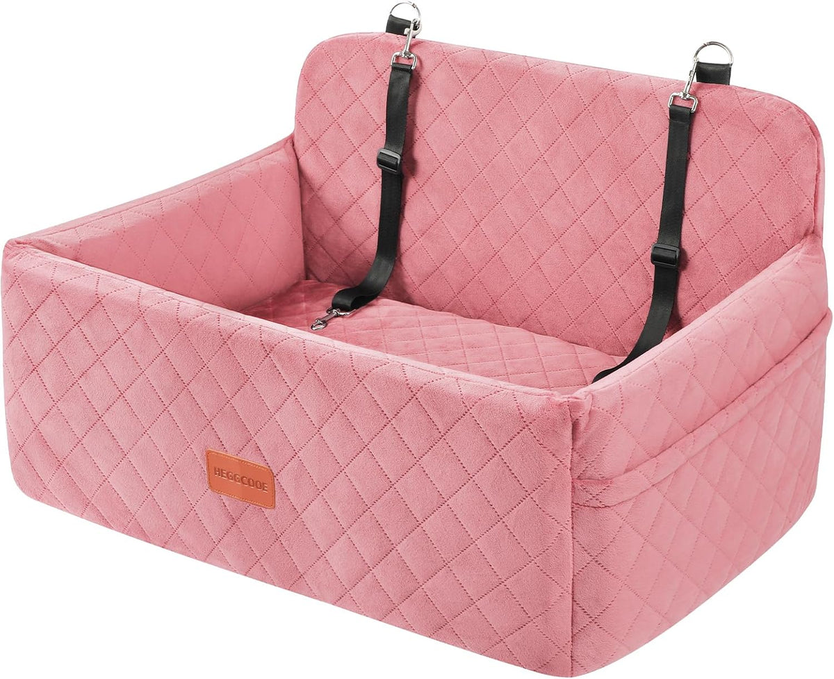 Dog Car Seat for Medium Large Dogs Under 55 lbs, Washable Pet Booster Seat