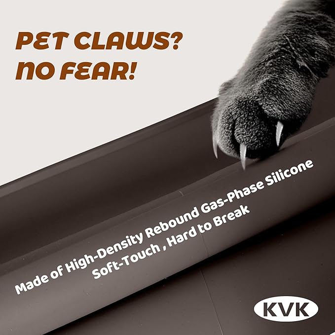 Extra Extra Large Silicone Dog Food Mat 39.4×43.3in and 128oz Silicone Bag Set - Image 6