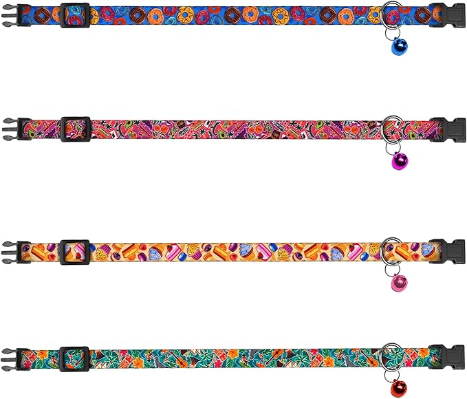 4PCS Breakaway Cat Collars - Image 2