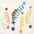 4-Pack Sugar Glider Climbing Toys, Elastic Spiral Cage Ropes