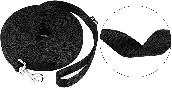 AmaGood Dog Leashes for Small Medium Large Dogs, 15 ft 20 ft 30 ft 50 ft Long - Image 3