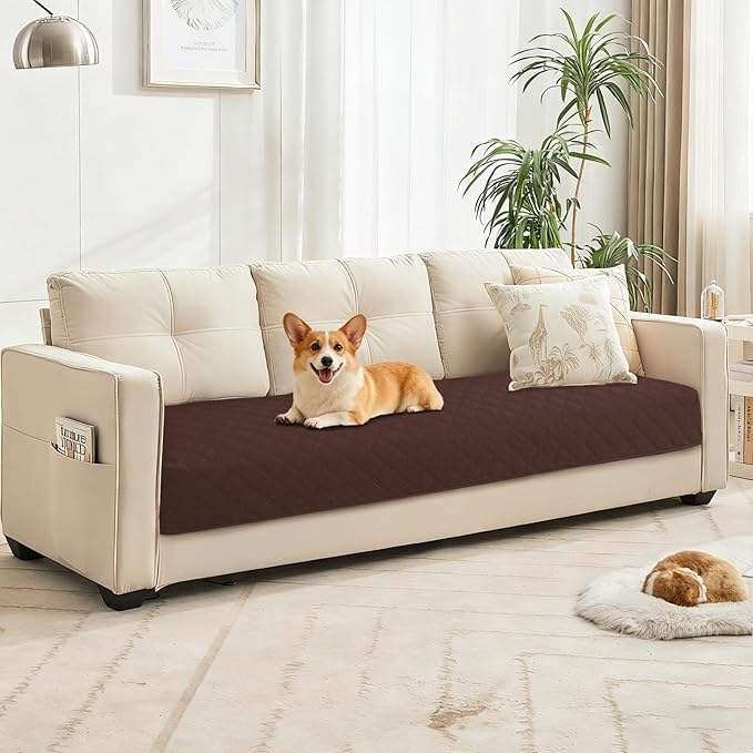 Waterproof Couch Covers for Pets, Waterproof Dog Bed Cover, Anti-Slip Soft Dog - Image 7