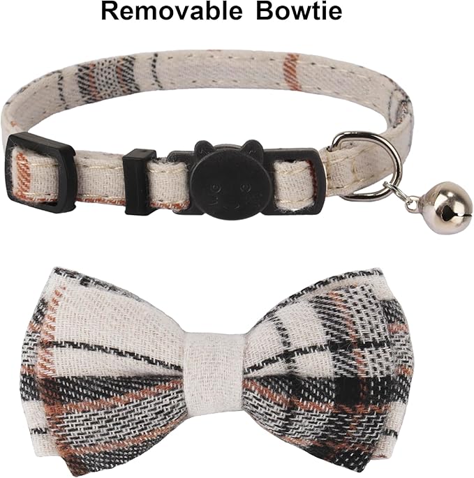 ADOGGYGO Plaid Cat Collars Breakaway - Image 4