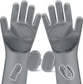 6PCS Pet Grooming Kit for Dogs, Cats and Horses | Dog Washing Gloves | Dog Bath by Augwind