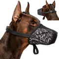 Anti Scavenging & Biting Soft Breathable Mesh Muzzle for Dogs, Escape Proof Muzzles for Large Sized Dog, Easy Training Starter Mussels with Head Fit & Durable Design for Doberman Rottweiler, XL