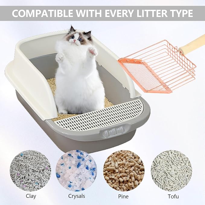 Litter Scooper, Metal Litter Scoop, Pooper Scooper - Image 6