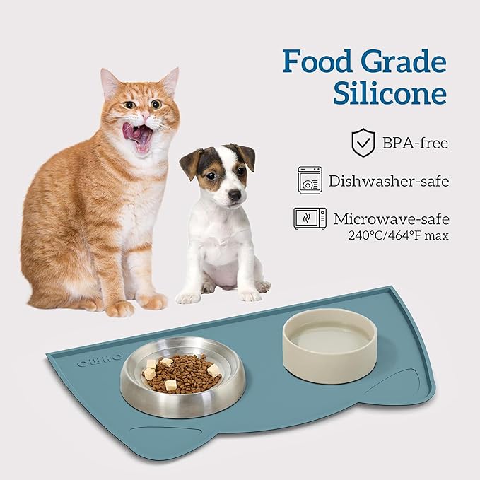 OHMO - Cat Food Mat, Silicone Pet Feeding Mat - Image 3