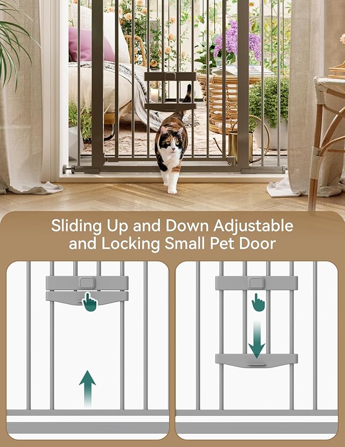 BABELIO 36 Inch Extra Tall Baby Gate - Image 4