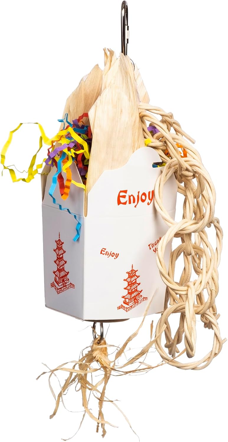 Prevue Pet Products Takeout Playfuls Forage & Engage Bird Toy