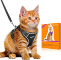 Halypet Cat Harness and Leash Set Escape Proof Adjustable Cat Leash Comfortable by DOMoreWithYourPet
