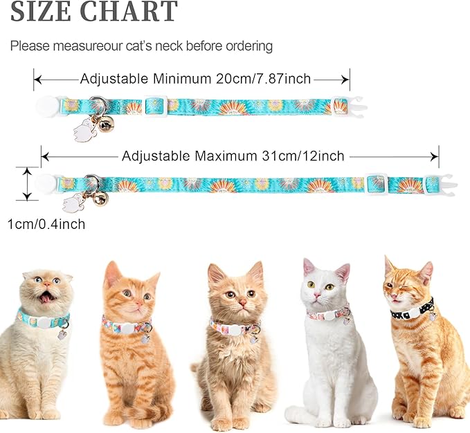 Unique style paws 2 Pack Kitten Collar Breakaway - Image 3