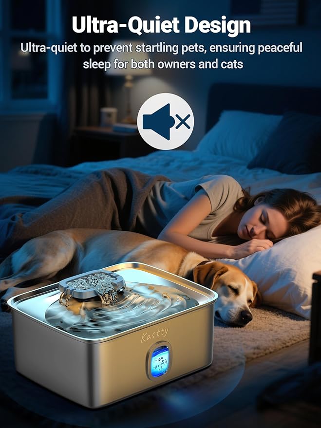 Kastty 4 Gal Dog Water Fountain - Image 4