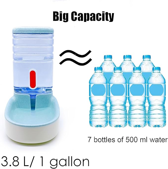 kathson Gravity Dog Water Dispenser Automatic Cat Drinking Water Station 1 - Image 5