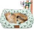 Rectangle Cat Dog Bed for Large Medium Small Pets Indoor Outdoor Machine by Zerbuger