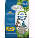 Happy Wings 15LB Sunflower Heart & Chips (Kernels) Wild Bird Food, No Waste
