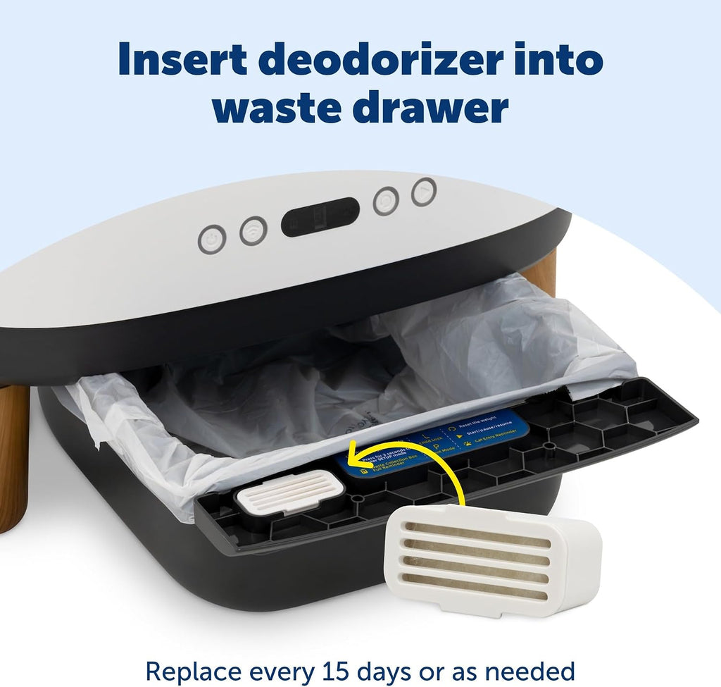 PetSafe ScoopFree SmartSpin and OpenSky Litter Box Deodorizers, 2 Pack
