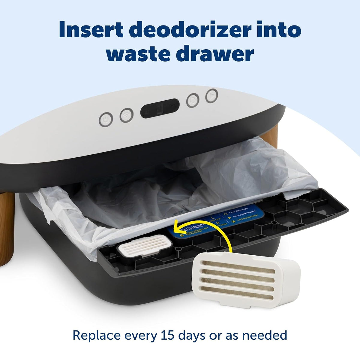 PetSafe ScoopFree SmartSpin and OpenSky Litter Box Deodorizers, 2 Pack