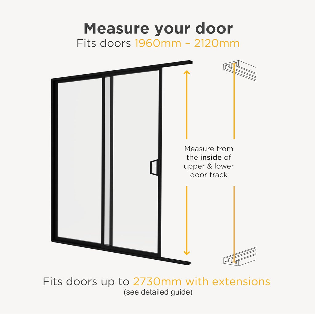 Hakuna Pets Dog Door for Sliding Glass Door - Tempered Glass Patio Insert