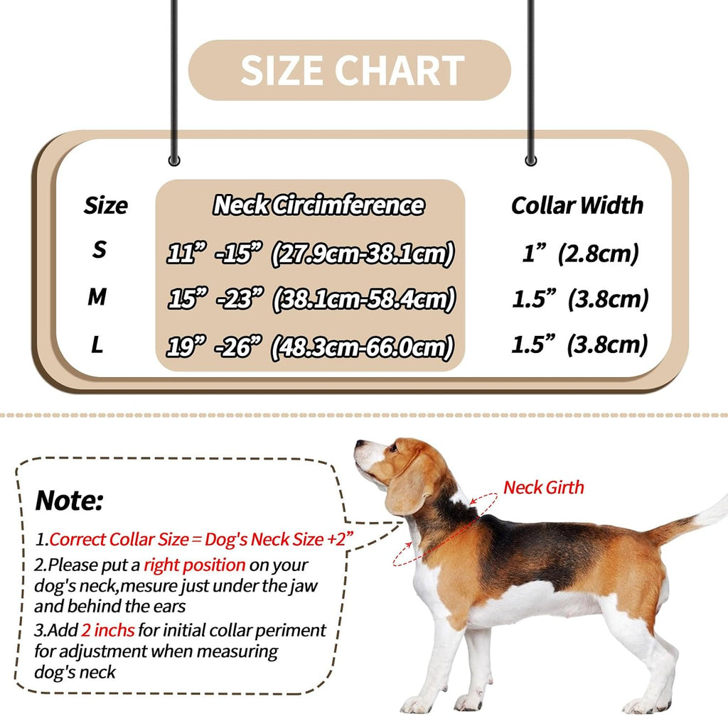 Martingale No Pull Dog Collar for Large Medium Small Dogs