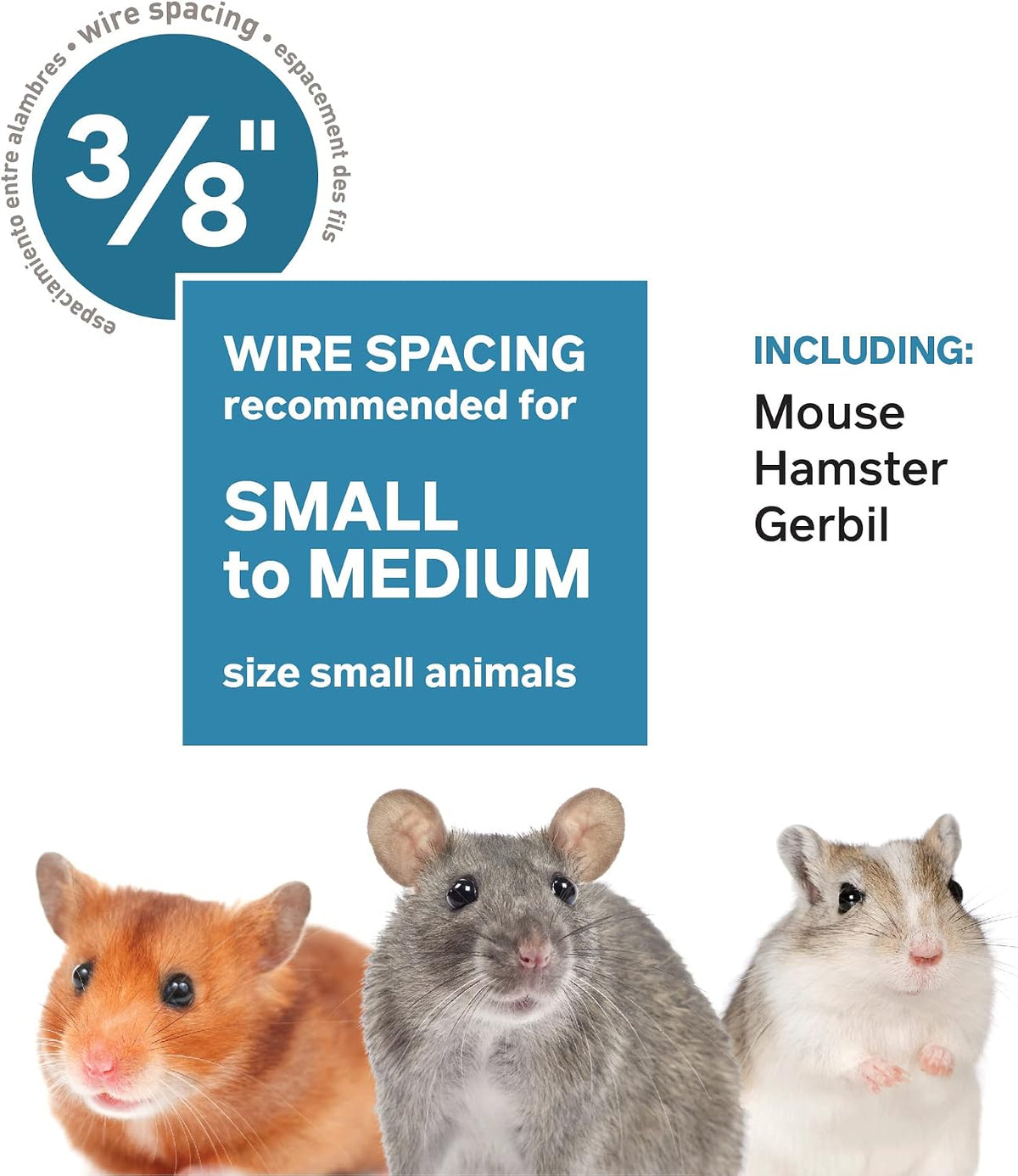 Prevue Pet Products Universal Small Animal Home for Indoor Use - Gray