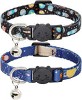 Cat Collar, 2 Pack Breakaway Collar by Giecooh