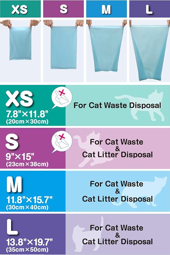 BOS Amazing Odor Sealing Cat Waste Disposal Bags - Image 5