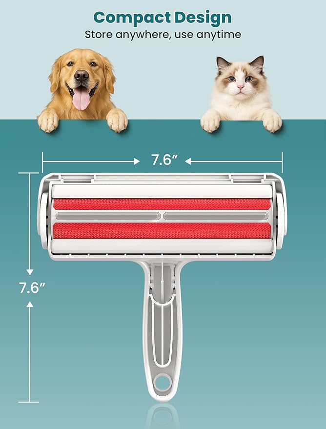 DELOMO Pet Hair Remover Roller: Reusable Lint Roller - Image 8