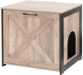 Dwanton Cat Litter Box Enclosure, Hidden Litter Box Furniture, 23.6 Inches