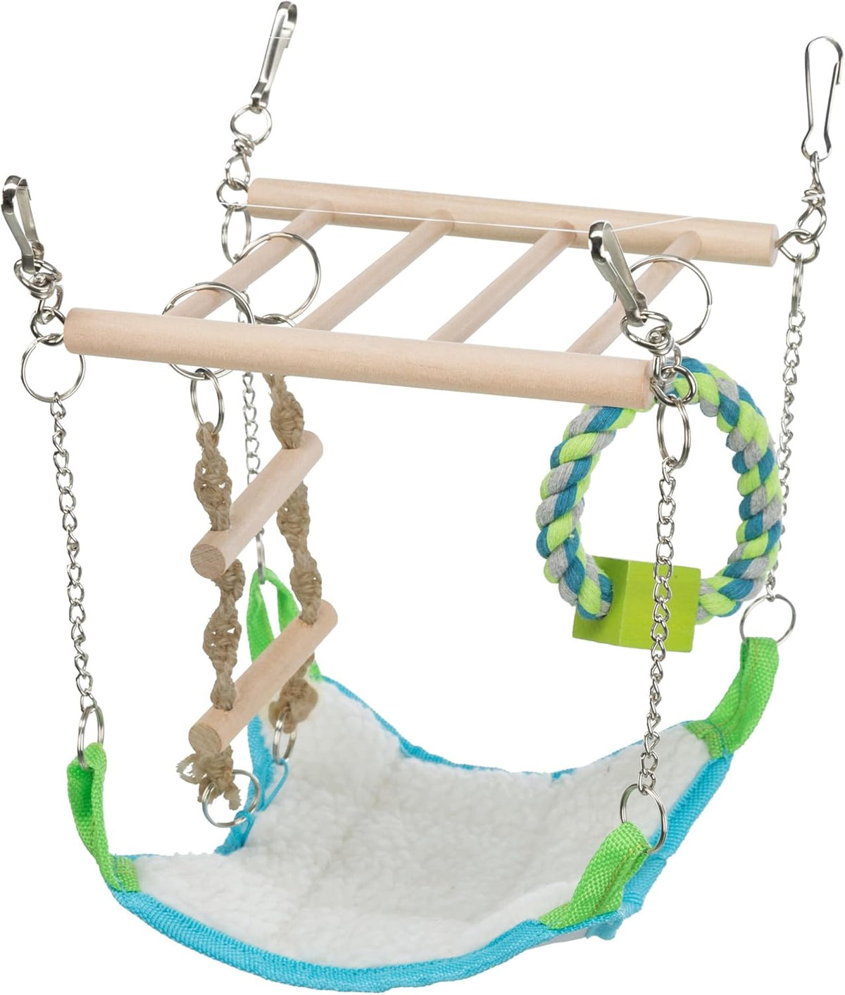 Trixie Small Animal Suspension Bridge, Cage Accessories, Pet Toys for Rats, Ferrets 35 x 15cm