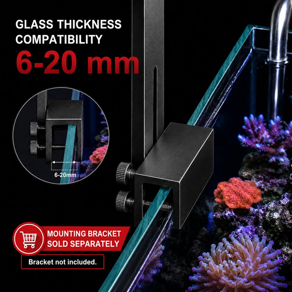 FZONE AXON 72W Reef Light, Master-Slave Group Control(Hanging Kit)