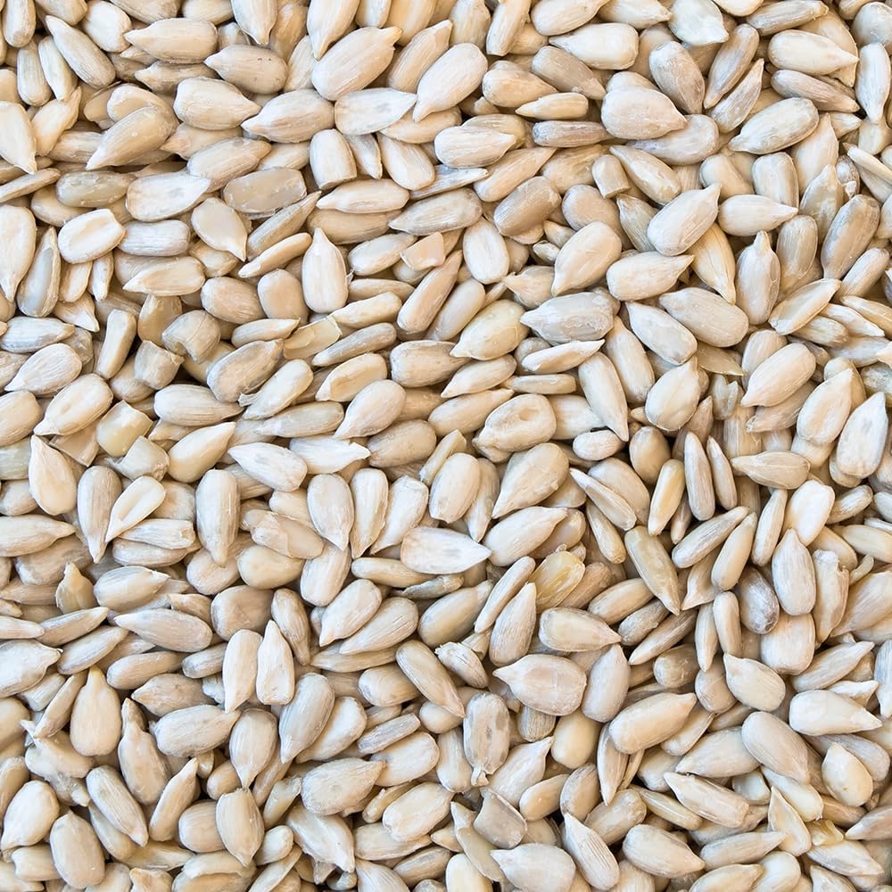 Happy Wings 15LB Sunflower Heart & Chips (Kernels) Wild Bird Food, No Waste