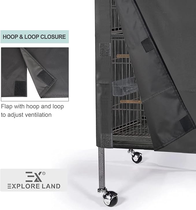 Explore Land Bird Universal Pet Cage Cover Good Night - Image 5
