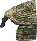 EATAKWARD Gecko Hide Shale Scape Step Ledge, Reptile Cave Hideout Tank Accessories Decorations, Ideal for Reptiles, Amphibians, Leopard Gecko, Lizard, Frogs, Turtle (Like Stone, 6 * 6 * 4inch)