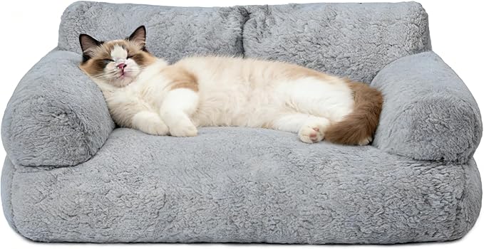 Plush Cat Couch Bed by FAMIDGE