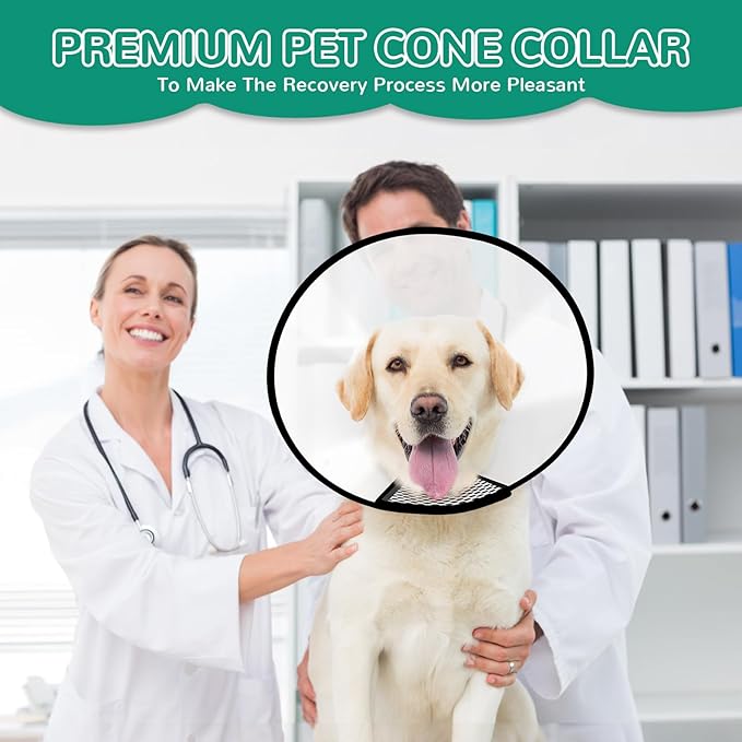 GLADOG Soft Cone Collar, Adjustable E-Collar - Image 6