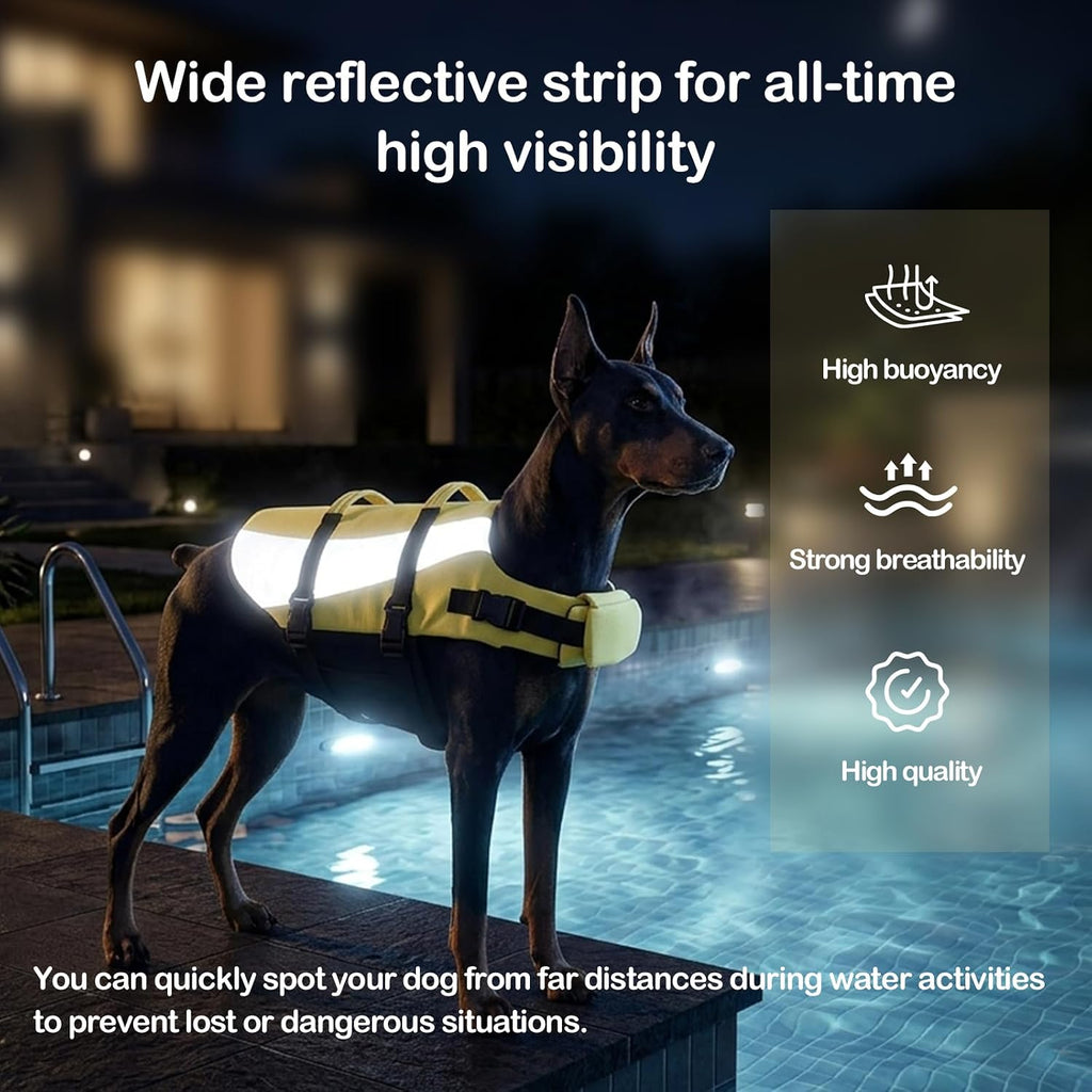 Life Jacket for Small Medium Large Dogs,Dog Life Vest