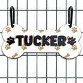 Personalized Dog Crate Sign Custom Dog Kennel Accessories Name Plate Doghouse by CustomYourMemories